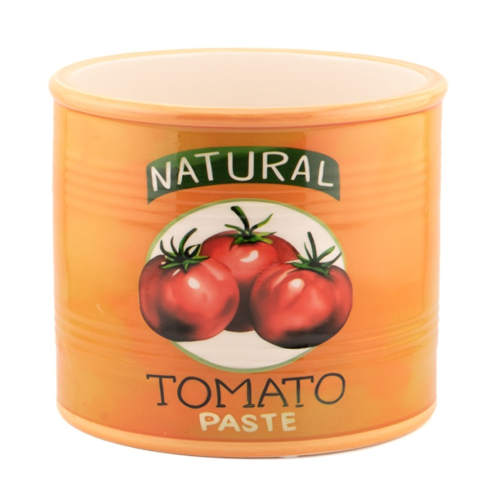 Aardewerk bloempot tomaat