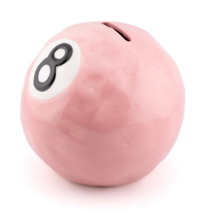Spaarpot magic eight ball 