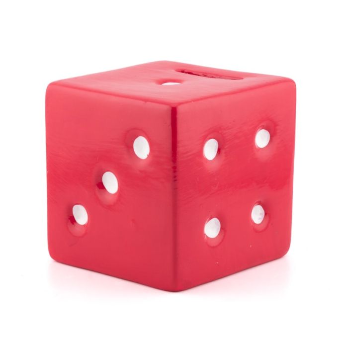 Spaarpot dobbelsteen