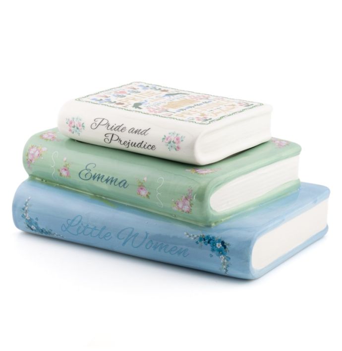 Aardewerk opberger boeken