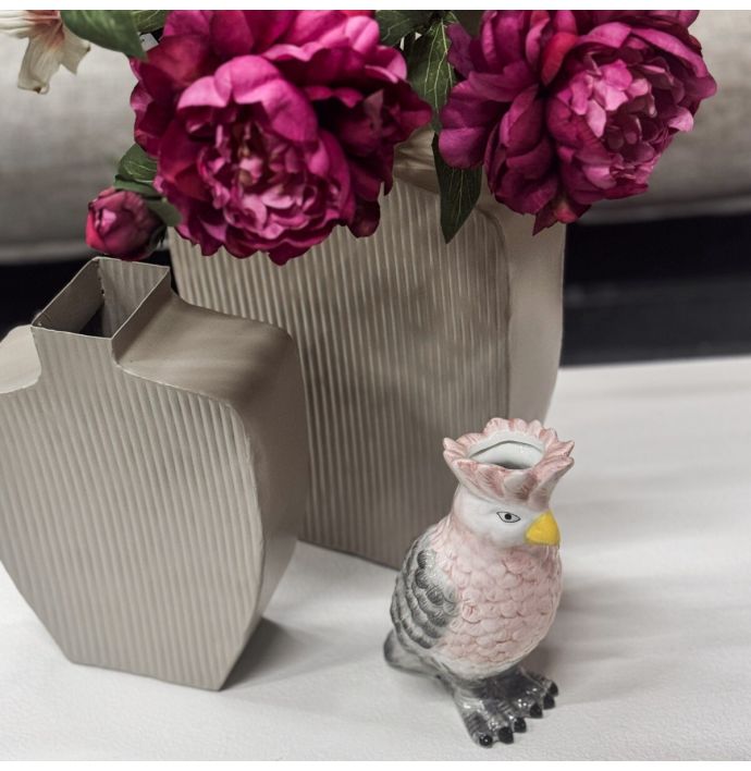 Aardewerk vaas 'Pagegaai'