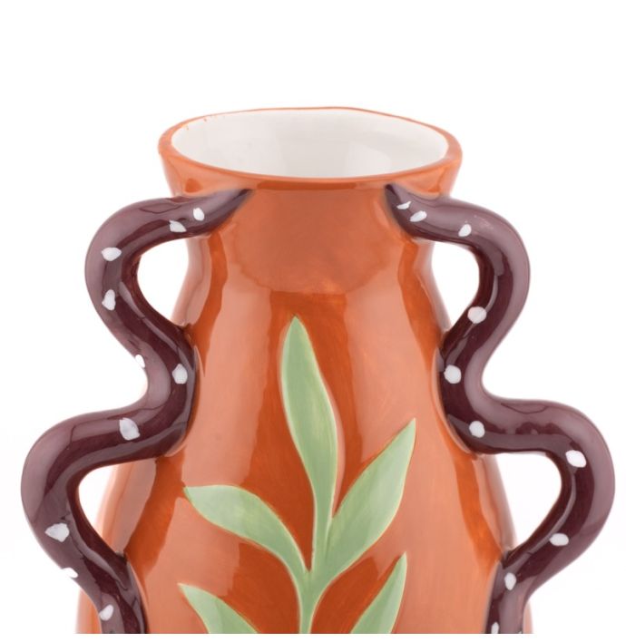 Aardewerk vaas Viperis 