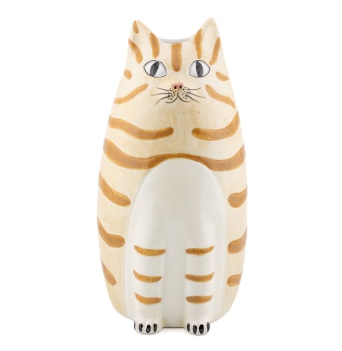 Aardewerk vaas Kat Tabba 