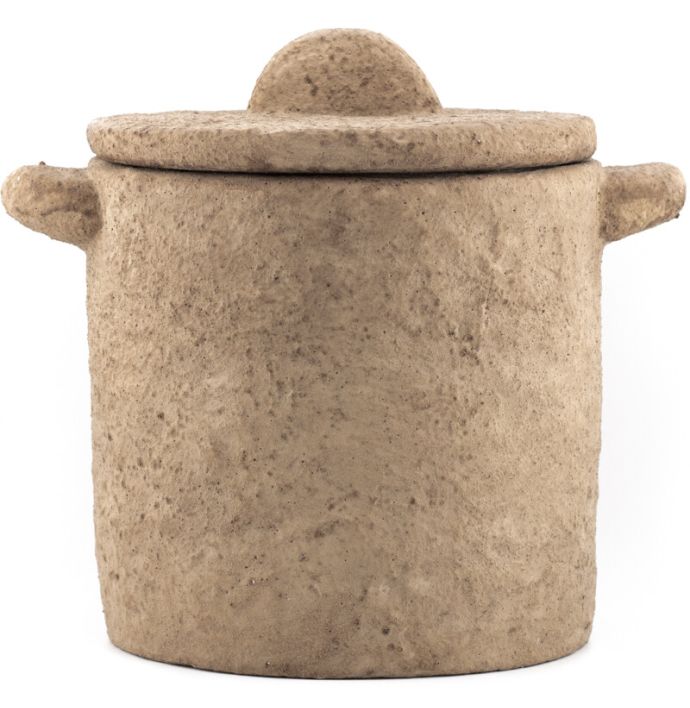 Aardewerk jar Tierra beige L