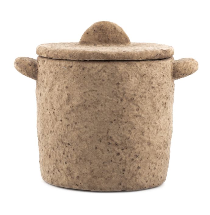 Aardewerk jar Tierra beige S