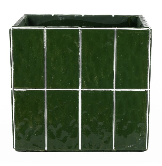 Aardewerk bloempot Moza L