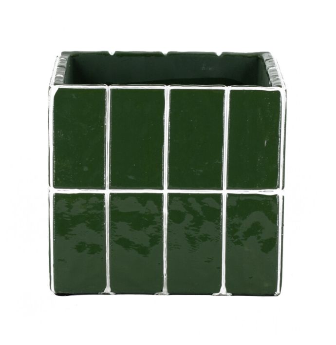 Aardewerk bloempot Moza S