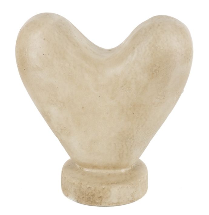 Aardewerk ornament heart L