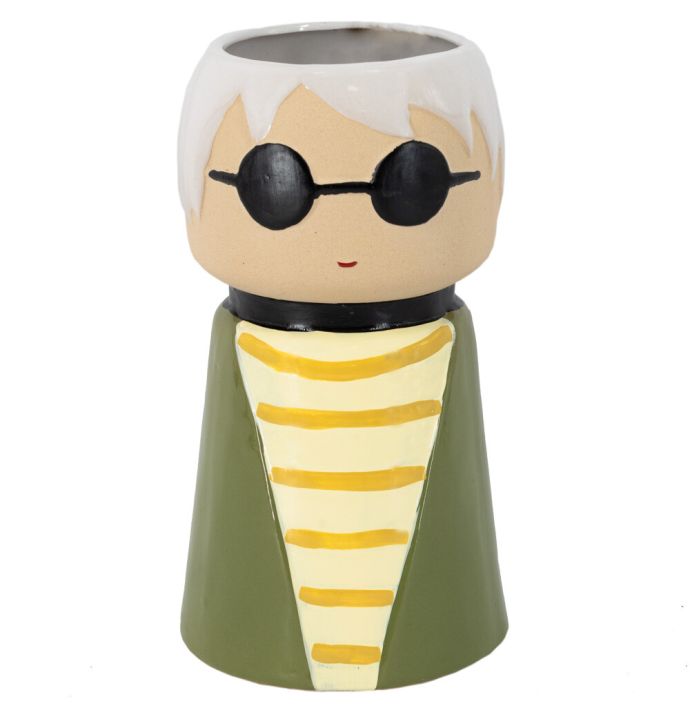 Aardewerk Kokeshi Doll vaas Queen Elizabeth