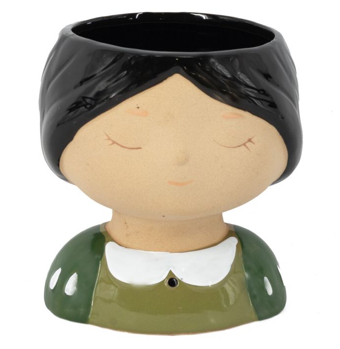 Aardewerk vaas meisje Wednesday