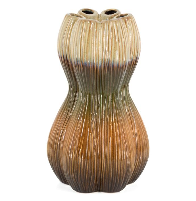 Aardewerk vaas zucca 28cm