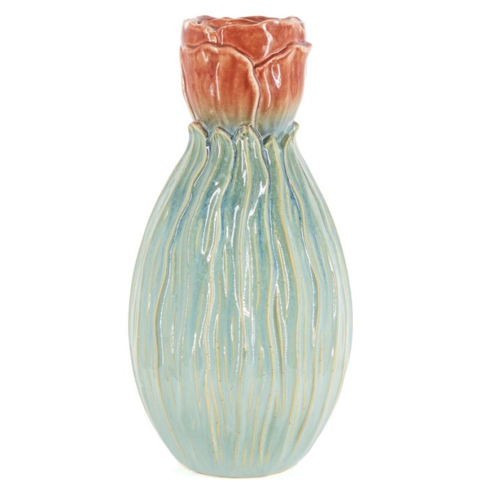 Aardewerk vaas tulora 42cm