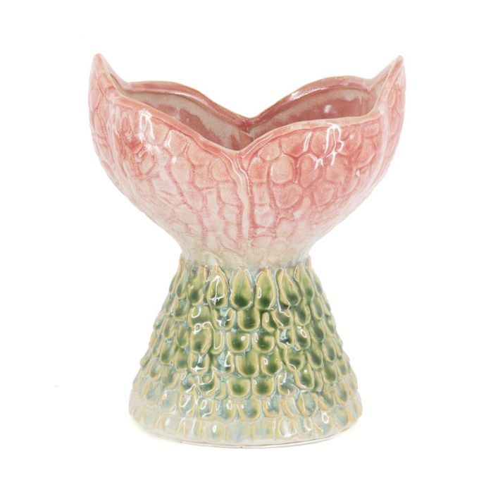 Aardewerk vaas sirena 26cm