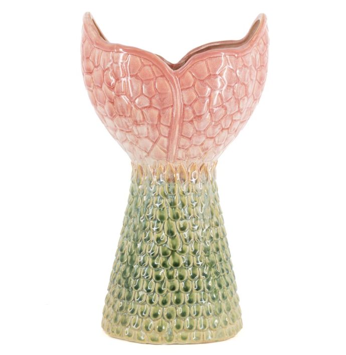 Aardewerk vaas sirena 41cm