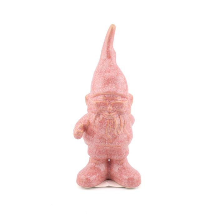 Ornament duimpje omhoog kabouter roze