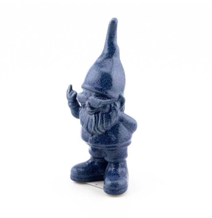 Ornament f*ck you kabouter blauw