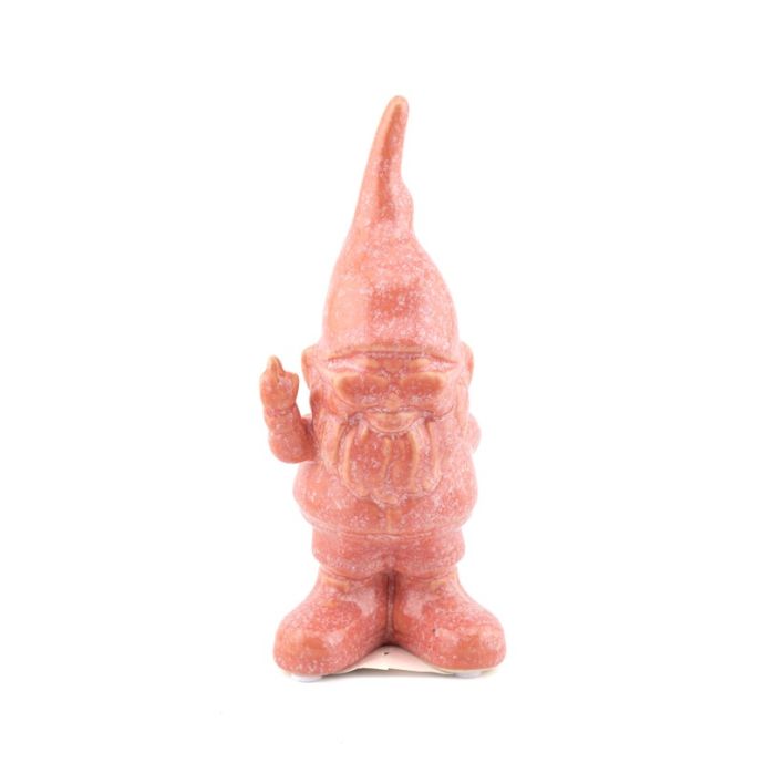 Ornament f*ck you kabouter roze