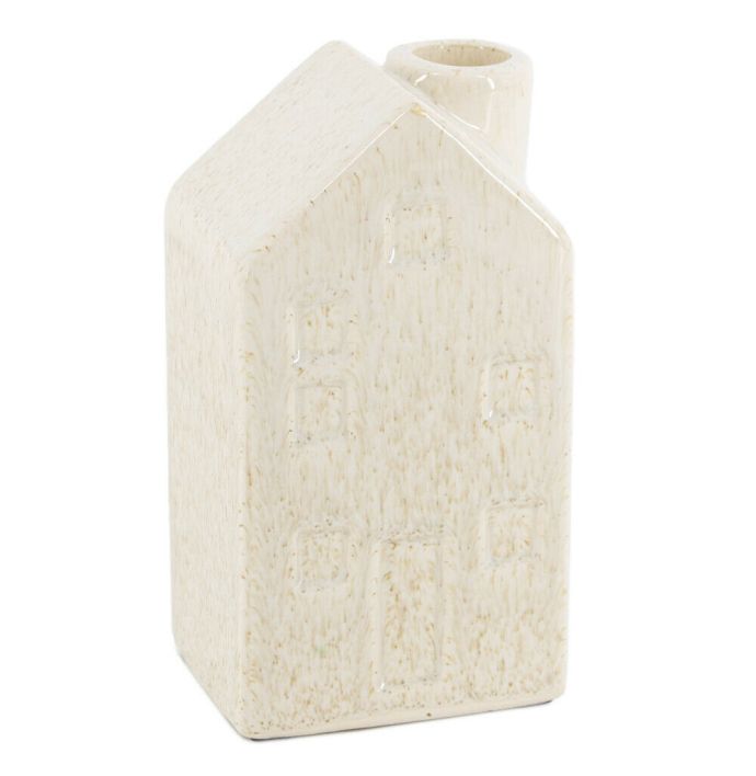 Aardewerk huisje beige