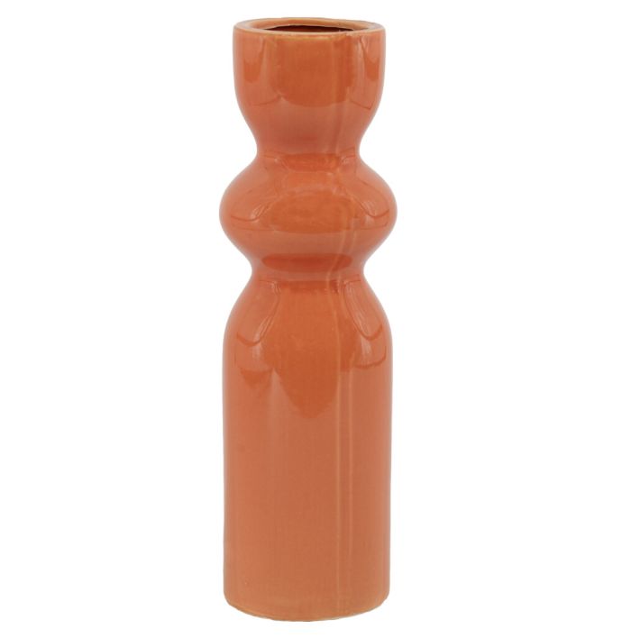 Aardewerk vaas tangerine 
