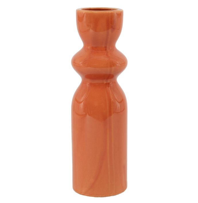 Aardewerk vaas tangerine 