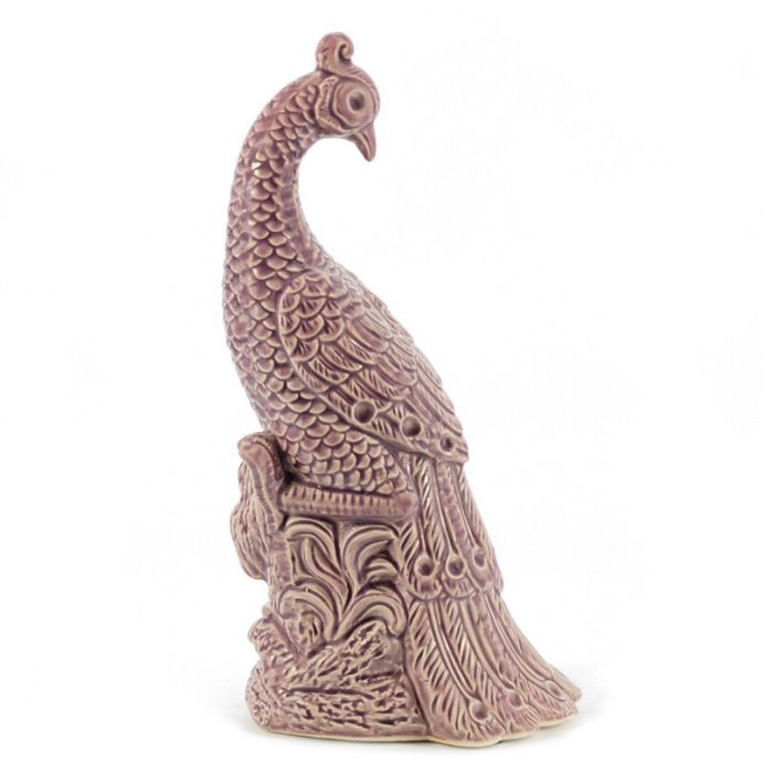 Aardewerk peacock paars