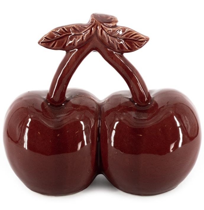 Aardewerk ornament cherry L