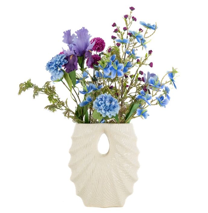 Aardewerk vaas Marina L beige