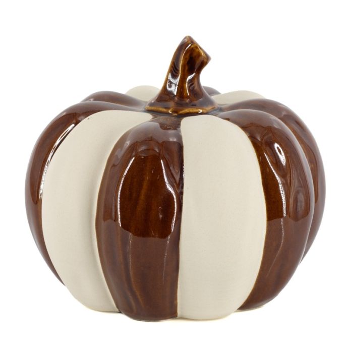 Aardewerk pompoen Earthtone M