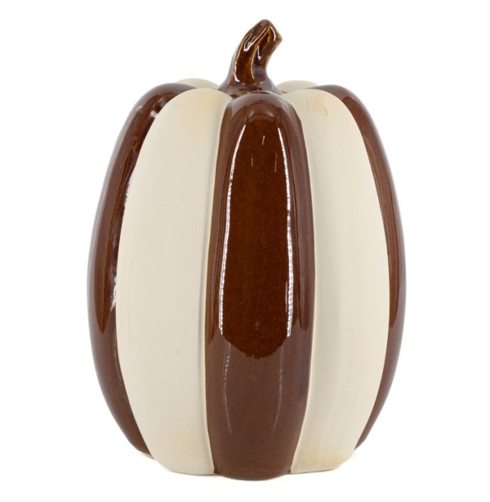 Aardewerk pompoen Earthtone L