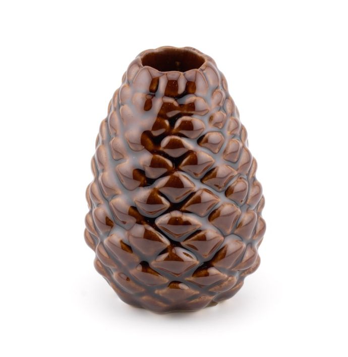 Aardewerk kaarsenstandaard LumiCone