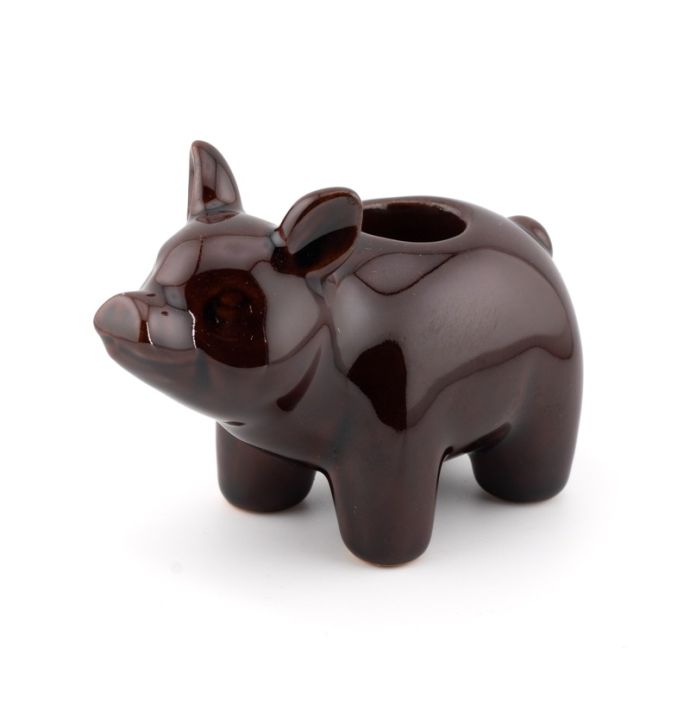 Kaarsenstandaard varken Oink S