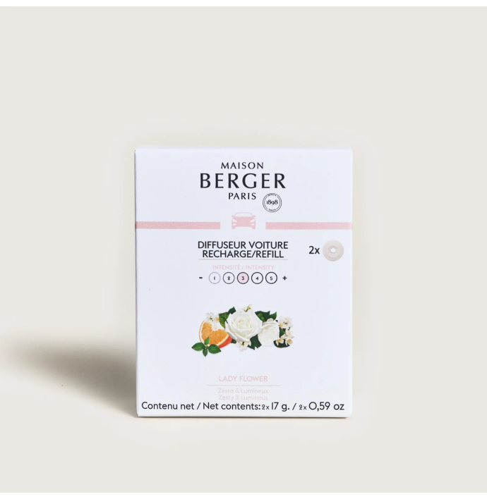 Maison Berger Autoparfum Car navulling Lady flower