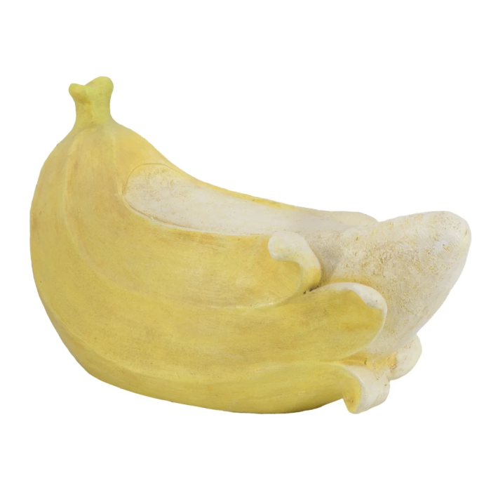 Bijzettafeltje/kruk banaan 