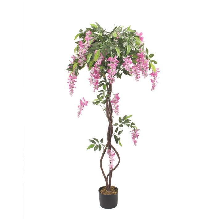 Kunstplant boom blauwe regen 150cm