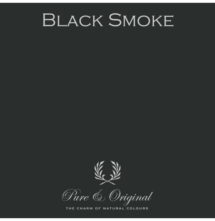 Pure & Original Traditional Paint Elements Black Smoke