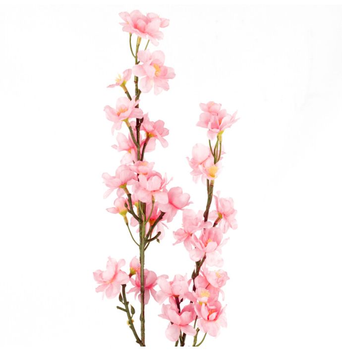 Kunsttak kersenbloesem 87cm peach