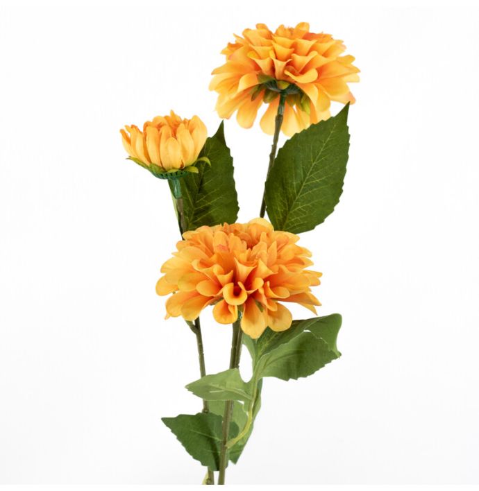 Kunstbloem goudsbloem oranje