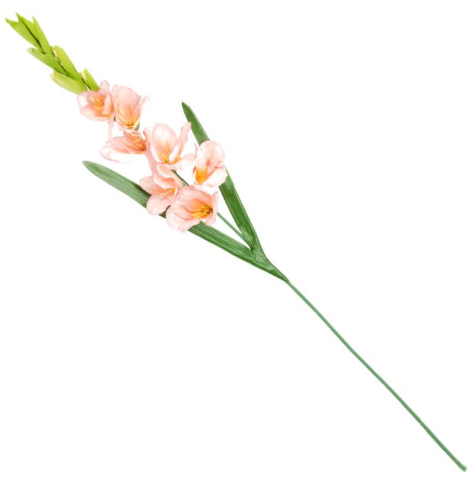 Kunstbloem gladiool roze