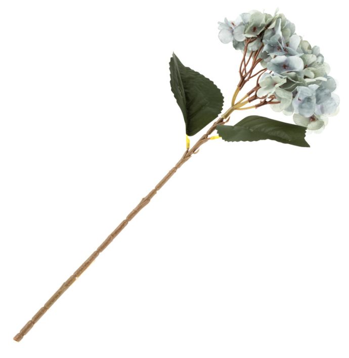 Kunstbloem hortensia blauw