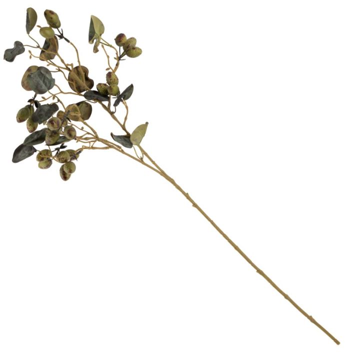 Kunsttak berfruit 86cm groen