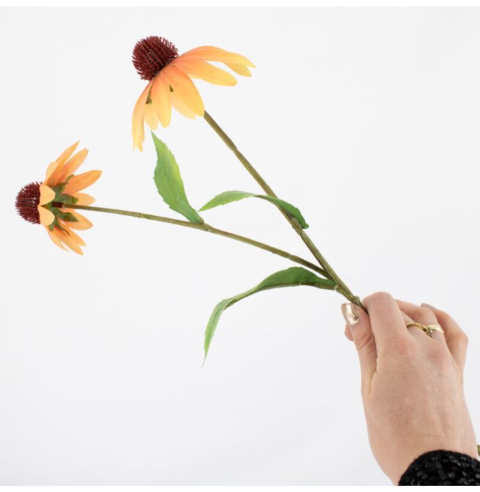 Kunstbloem Rudbeckia oranje