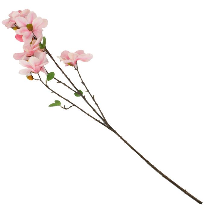 Kunsttak magnolia XL roze