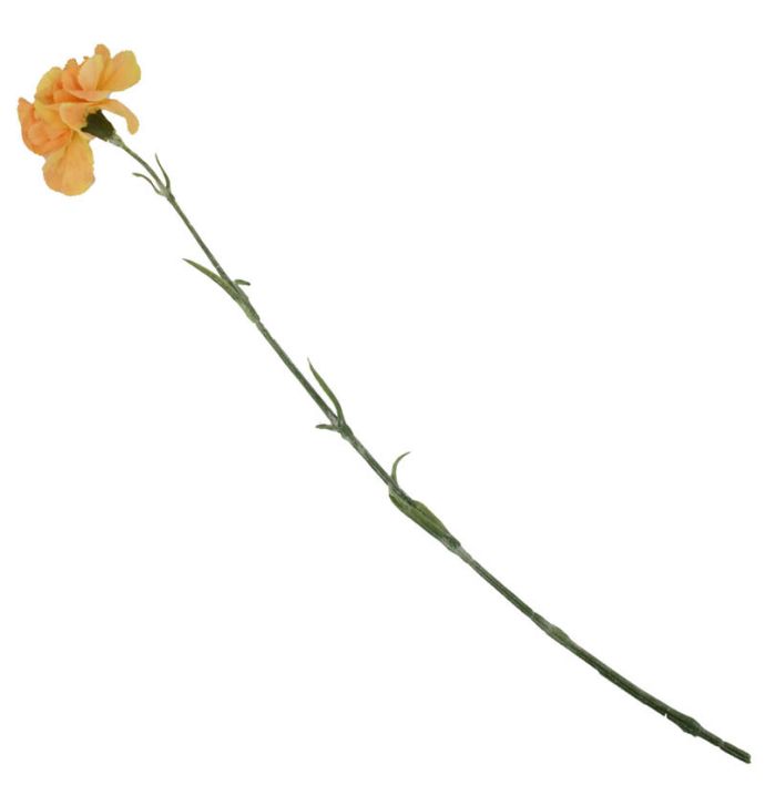 Kunstbloem anjer geel