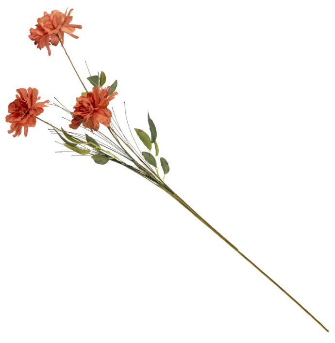 Veldboeket dahlia 75cm rood