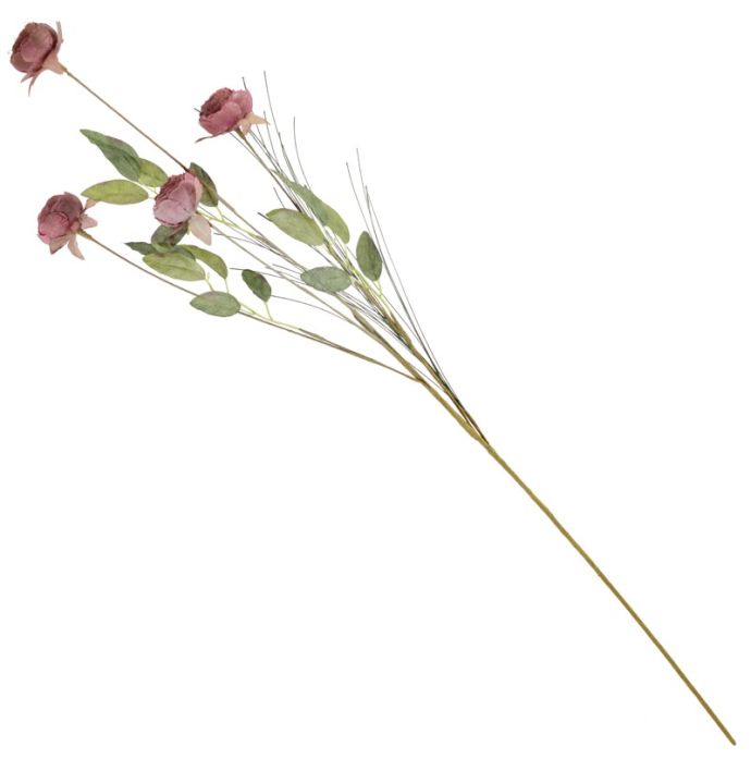 Veldboeket pioen 77cm paars