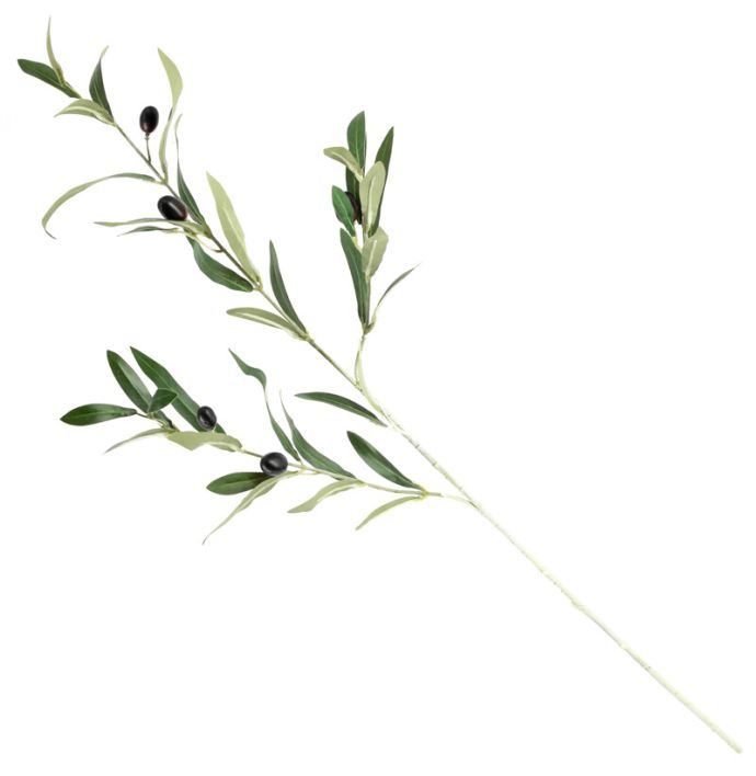 Kunsttak olijf real touch