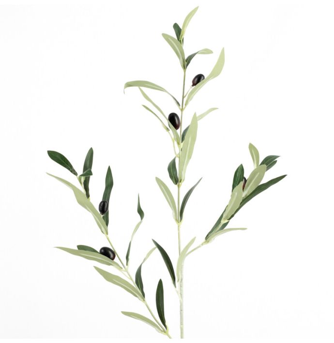 Kunsttak olijf real touch