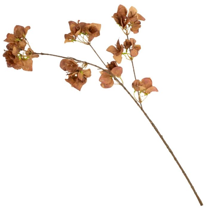 Kunsttak bougainvillea 86cm bruin