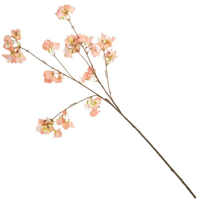 Kunsttak bougainvillea 112cm roze