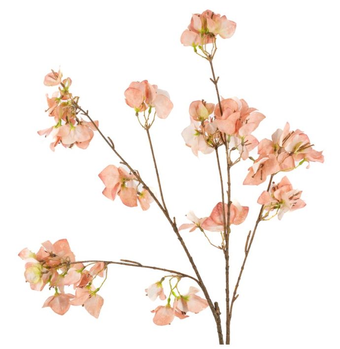 Kunsttak bougainvillea 112cm roze